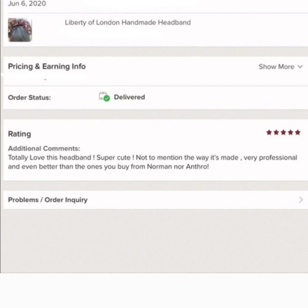 Liberty Art Fabric Tana Lawn Headband Wiltshire Red Blue Berry Classic Bespoke - Picture 10 of 12